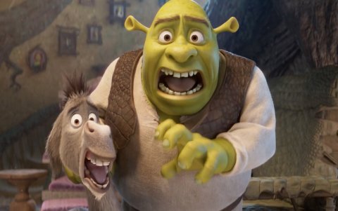 Shrek y Burro en el primer adelanto de la quinta entrega.