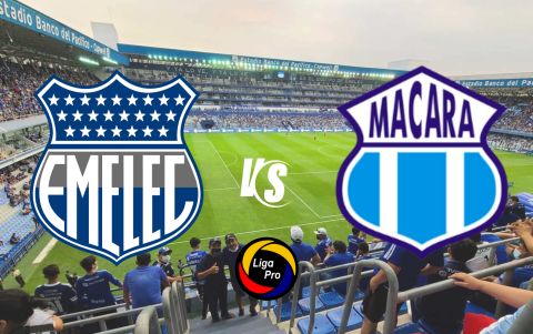 Emelec recibe a Macará en la tercera fecha de la LigaPro 2025.