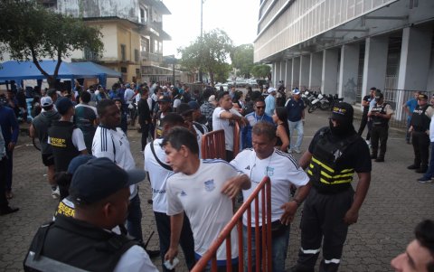 Las elecciones del Emelec fueron en el estadio Capwell.
