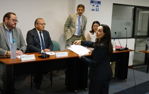 La comisión calificadora del proceso de renovación parcial de la Corte Constitucional fue presidida por Juan izquierdo.