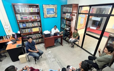 La obra de Luis Coronado tiene el aval de la Casa de la Cultura, nuúcleo de Santa Elena.