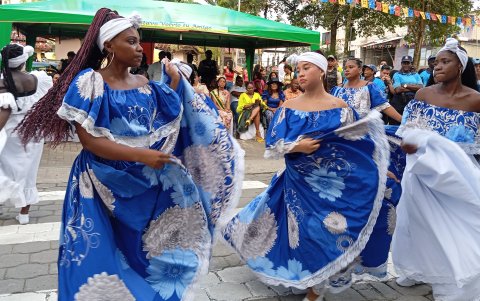 El currulao,  una danza que se distingue del resto de bailes por su elegancia.