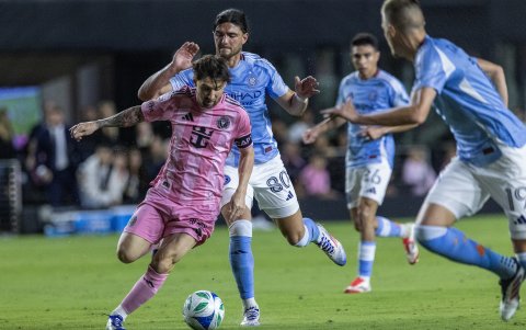 Messi sufrió una lesión jugando con Inter Miami.