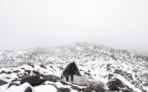 Juan ha subido dos veces por semana desde 2016 al Chimborazo; en total ha hecho unos 864 recorridos.