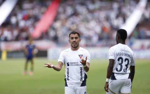 El argentino Lisandro Alzugaray va como titular en Liga de Quito.