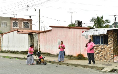 Una zona disputada por bandas criminales.