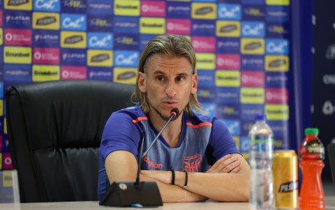 El entrenador Sebastián Beccacece habló sobre la doble fecha de eliminatorias.