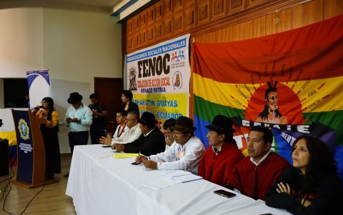 La Asamblea Plurinacional de Organizaciones Sociales se reunió el 12 de marzo de 2025.
