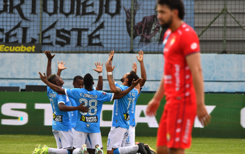 Manta venció 4-3 a El Nacional en el estadio Jocay, por la fecha 4 de LigaPro