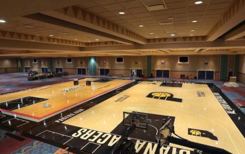 Si bien The Arena acogió los partidos principales, los equipos tenían varias canchas de entrenamientos personales.