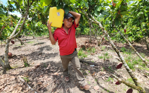 Los habitantes tienen que buscar la forma de obtener el líquido vital.
