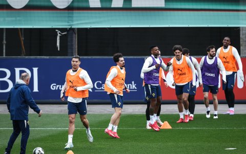 Cristiano Ronaldo será titular en la selección de Portugal.