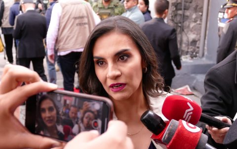 Verónica Abad viajó a Turquía, como le designó Daniel Noboa.