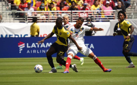 Ecuador cayó 2-1 contra Venezuela en la Copa América 2024