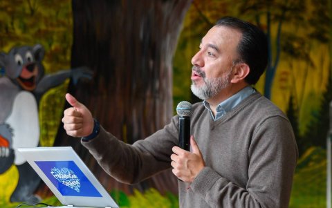 El alcalde de Quito, Pabel Muñoz.