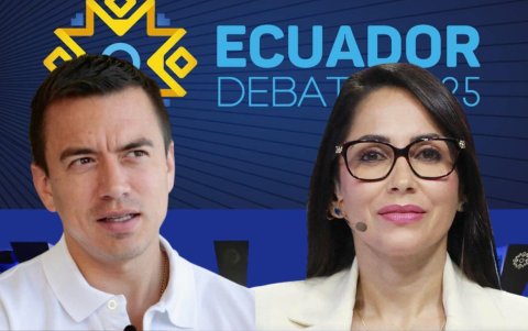 Daniel Noboa y Luisa González se vuelven a ver frente a frente en un nuevo debate.