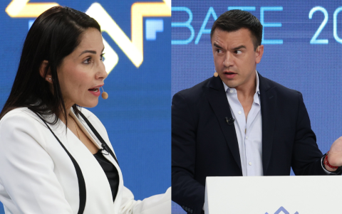 Luisa González y Daniel Noboa se enfrentan en el balotaje.