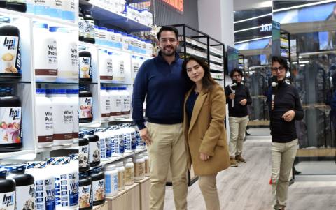 Gabriel Yánez y Carolina Polo.