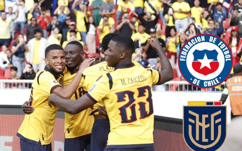 Ecuador visita a Chile por la fecha 14 de las eliminatorias sudamericanas.