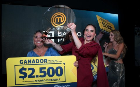 Shany Nadan en la gala final.