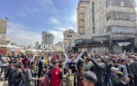 Miles de palestinos en unas protestas inéditas contra el régimen de Hamás y por el fin de los ataques israelíes, que ya se han cobrado más de 50.000 vidas.
