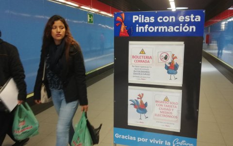 Un usuario manifestó que el cierre le complicó el tiempo que tenía previsto demorar para desplazarse.