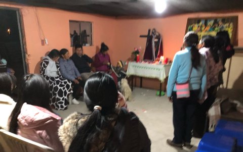 Las visitas se realizan a casi todos las casas de los habitantes.