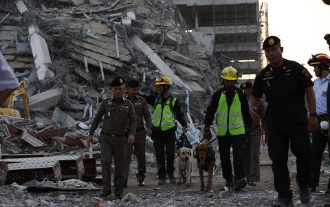 El temblor se registró a las 12:50 hora local en Birmania, 6:20 GMT, según el USGS, que mide la actividad sísmica en todo el mundo.