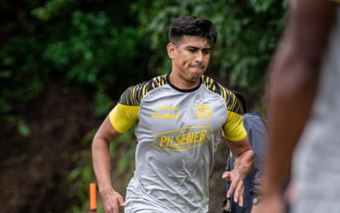 Xavier Arreaga, defensa central de Barcelona SC y seleccionado ecuatoriano.