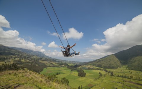 Angochagua. Es el Geoparque Mundial Imbabura, reconocido por la Unesco.