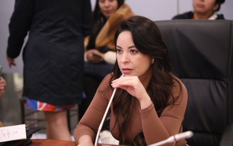La correísta Pamela Aguirre dirigió la Comisión de Fiscalización en el período que culmina el 13 de mayo de 2025.