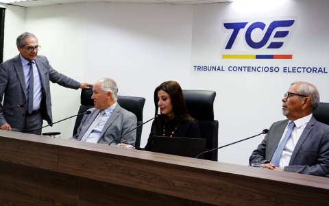 El TCE es presidido por la jueza Ivonne Coloma.