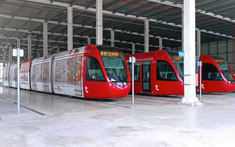 Rutas. Se trabaja en tres proyectos para potenciar el uso de este transporte. Uno será modificar la ruta de la línea 100, que es casi la misma que la del tranvía.