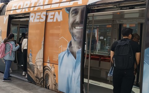 Ingresos. En lo que va de 2025 por concepto de espacios publicitarios rentados en el tranvía ha ingresado $51.273,72.