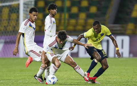 Justin Lerma es la figura de Ecuador sub-17.