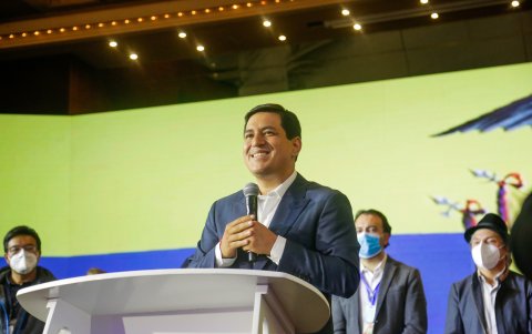 El excandidato presidencial del correísmo, Andrés Arauz.