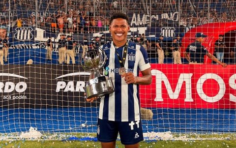 El extremo brasileño Rick es una de las principales armas en el ataque de Talleres.