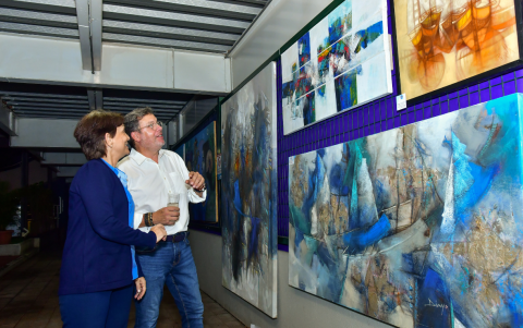 Laura Villanueva y Pablo Espinosa.