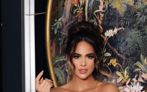 La modelo vive en Estados Unidos.