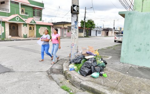La mala disposición de desechos es muchas veces ignorada por los propios vecinos.