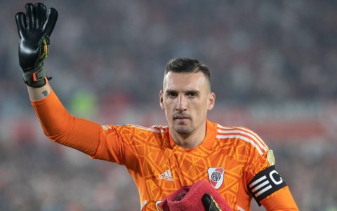 Franco Armani, portero de River Plate.