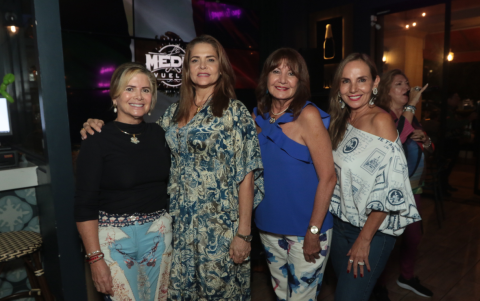 Isabel Ramírez, Laura Salcedo, Silvia Jiménez y Leonor Pechariche.