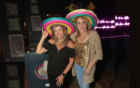 Rocío Campodónico y Pocha López.