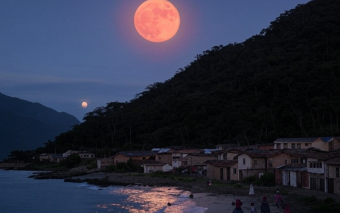 Imagen ilustrativa de una luna llena