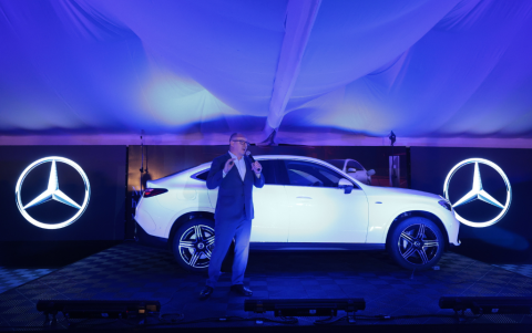Andrés Cordero durante su presentación.