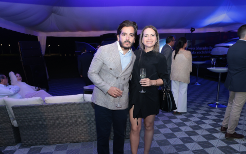 Jorge Espinoza y María José Jáuregui.