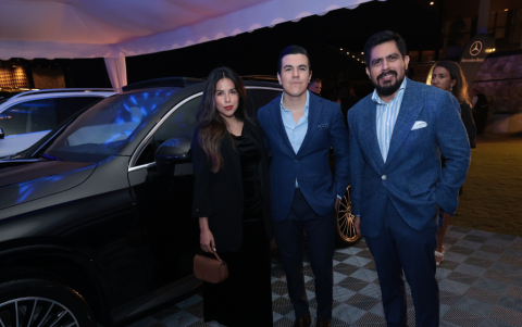 Katherine Bermejo, Jaime Villacreses y Luis Fernando Cárdenas.