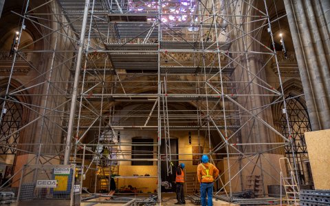 El nuevo órgano fue construido en El Papiol, España, en el taller del renombrado organista Gerhard Grenzing. República Checa, España, Praga