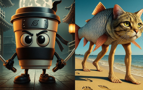 Memes absurdos creados por inteligencia artificial, como Capuchino Assassino y Trulimero Trulicina, están causando revuelo en las redes sociales y generando millones de vistas.