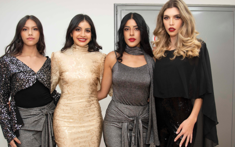 Bianca Montes, Martina Guerrero, Luciana Zapata y Ana Isabel Cobo.